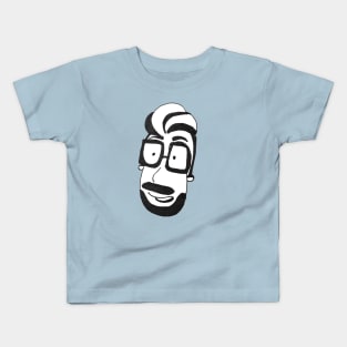 Hipster Stripe Kids T-Shirt